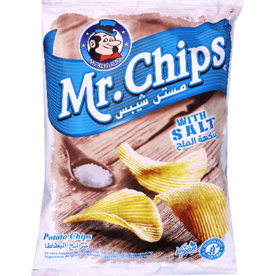 Natural Chips Salty Mr Chips 75g
