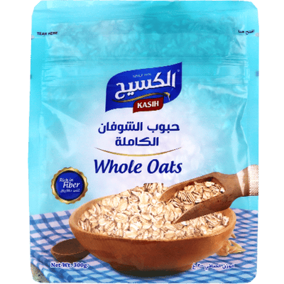 شوفان حبة كاملة  كسيح 300غ