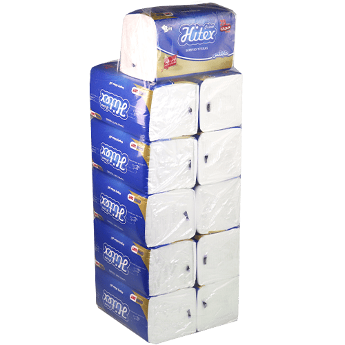 10+1 Free Super Soft Tissues Hitex 375g | عرض 10+1 مجانا مناديل وجه ناعمة هايتكس 375غ