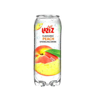 مياه غازية بنكهة خوخ لذيذ 350 مل