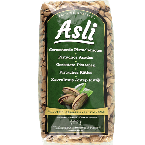 Roasted & Salted Pistachios Asli 800g | فستق حلبي محمص ومملح اسلي 800غ