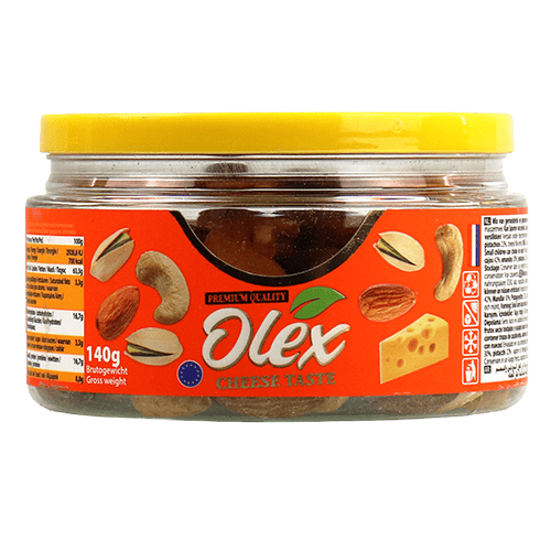 مكسرات مشكلة محمصة بالجبنة اولكس 140غ