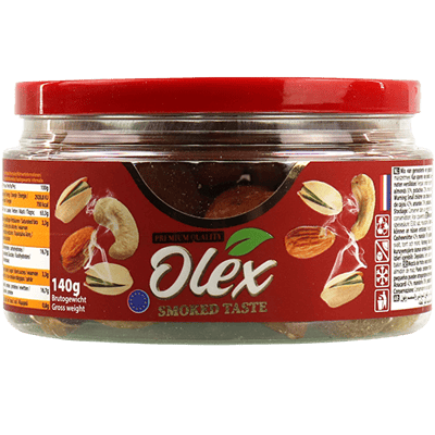 مكسرات مشكلة محمصة مدخنة اولكس 140غ