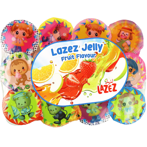 Jelly Fruit Lazez 12 Pcs | جيلي بالفواكه لذيذ 12 قطعة
