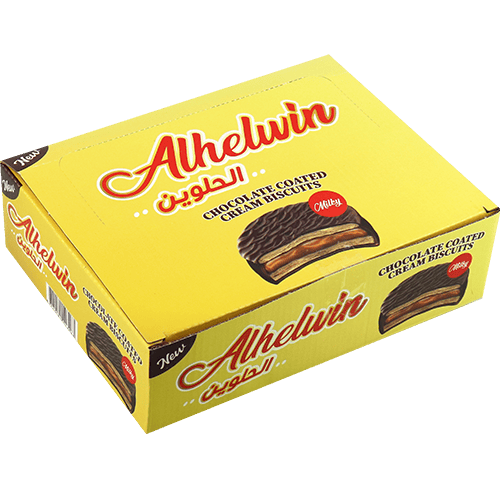Chocolate Biscuit Alhalwin 10 Pcs