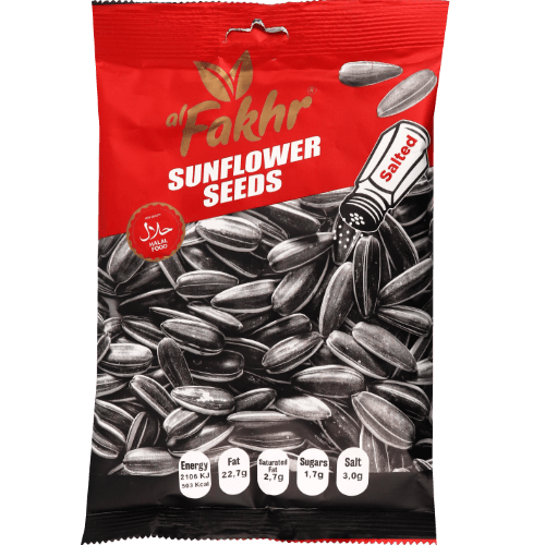 Sunflower Seeds Alfakher 150g | بزر محمص مملح دوار الشمس الفاخر 150غ