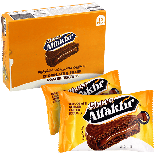 Choco Koekjes Alfakhr 12st