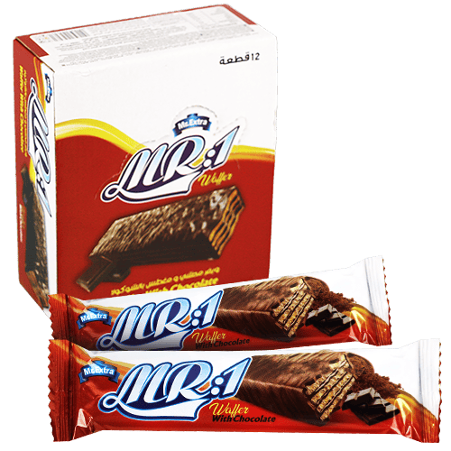 MR:1 Chocoladewafel 12 stuks