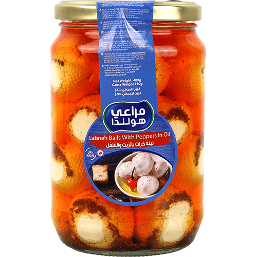 Labnehballetjes met Paprika in Olie Marai Holland 400g