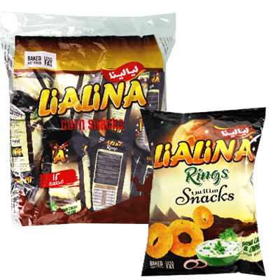 Onion Ringns Snaks Lialina 12 bag
