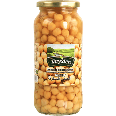 Gekookte Kikkererwten Tazeden 570g