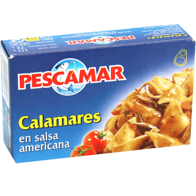Pescamar Inktvis in Amerikaanse saus 111g