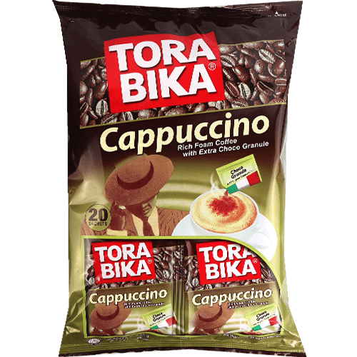 قهوة كابتشينو سريعة التحضير 20 ظرف تورابيكا
