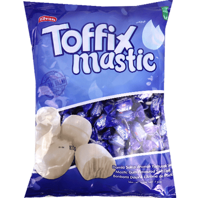 Toffix mastiek zachte snoepjes Elvan 800 g
