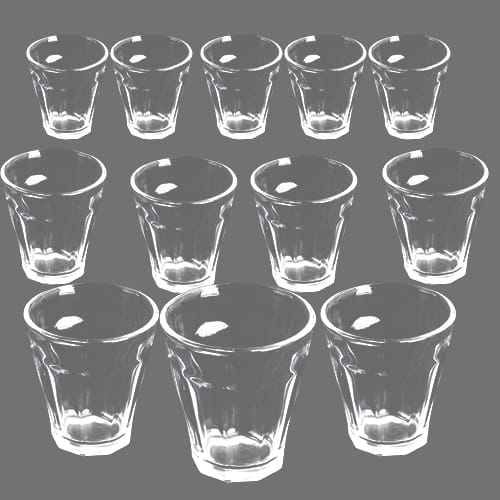 Tea Glass Super Zero Danialex 12*90ml | كاسات شاي سوبر زيرو دانياليكس 12 كاسة