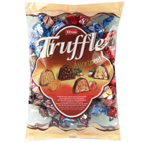 Assorted Truffle Chocolates Elvan 800g | تشكيلة شوكولاتة ترافل إلفان 800 غ