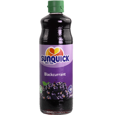 مركز شراب التوت الأسود(كشمش) صن كويك 700مل