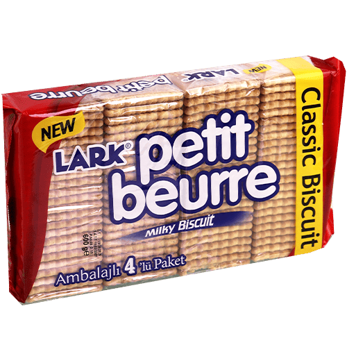 Petit Beurre Milky Biscuits Lark 600g | بسكويت بيتي بور بالحليب لارك 600غ