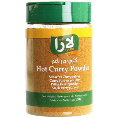 Hot Curry Powder Lara 150g | كاري حار ناعم لارا 150غ