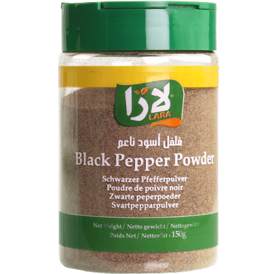 Zwarte peper poeder Lara 150 g