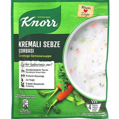Creamy Vegetable Soup Mix Knorr 65g | شوربة خضار كريمية كنور 65غ