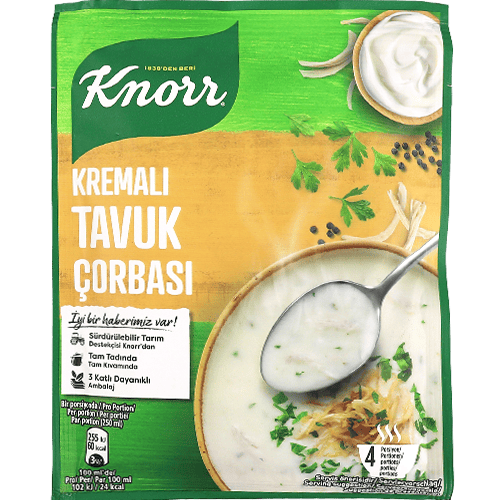 Soup Chicken Cream Knorr 65g | شوربة كريمة الدجاج كنور 65غ