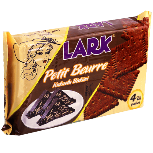 Petit Beurre Cacaokoekjes Lark 4-pack