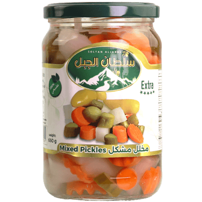Gemengde Pickles Sultan Al Jabal 660g