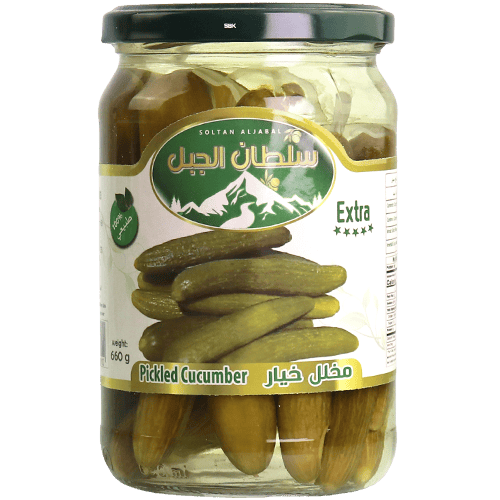 مخلل خيار سلطان الجبل 660غ