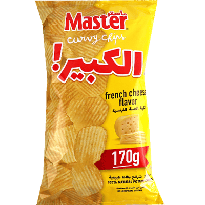 Master Franse kaas chips 170g