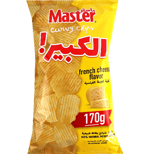 Master Franse kaas chips 170g