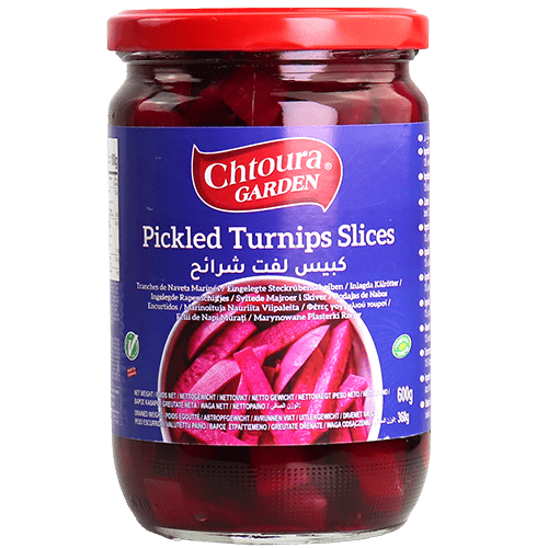 Ingelegde raapjes schijfjes Chtoura Garden 600 g