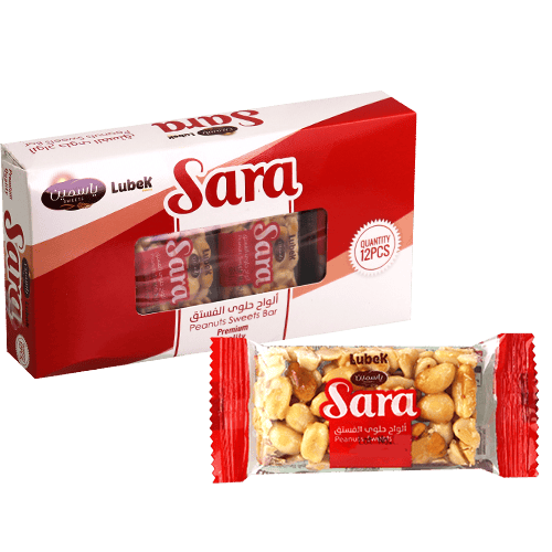 Peanuts Bar Sara 12 Pcs