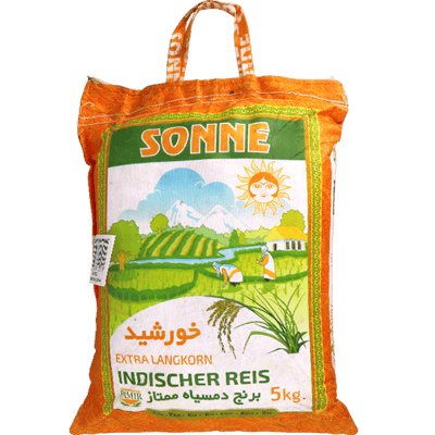 رز بسمتي طويل الحبة إكسترا سونن 5كغ