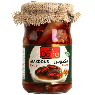 Gevulde Aubergines Makdous Dana 650g
