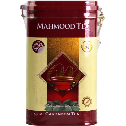 Cardamom Black Tea Mahmood Tea 450g | شاي أسود بالهيل محمود تي 450غ