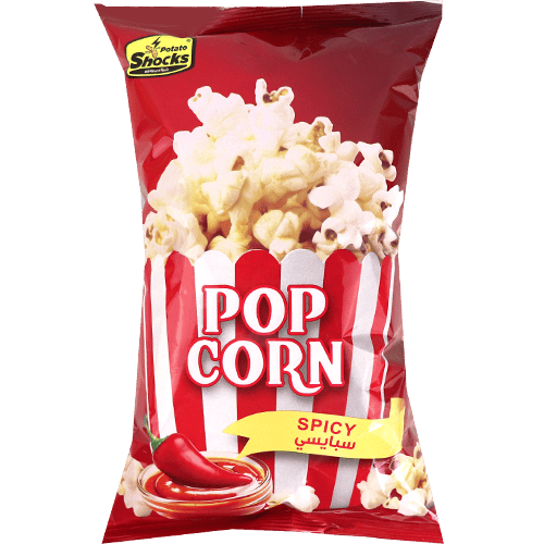 Spicy Popcorn Shocks 70g | بوشار حار سبايسي شوكس 70غ
