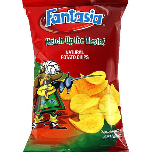 Ketchup Potato Chips Fantasia 90g | شيبس الكاتشب فانتازيا 90غ