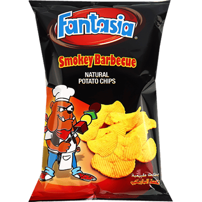 Fantasia Smokey Barbecue Chips 90g | Gerookte BBQ Aardappelchips