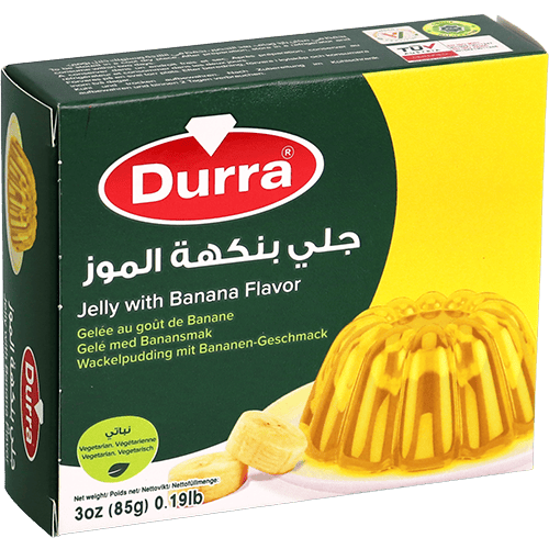 Banana Flavor Jelly Durra 85g | جيلي بنكهة الموز الدرة 85غ