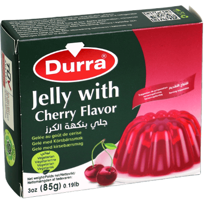 Cherry Flavor Jelly Durra 85g | جيلي بنكهة الكرز الدرة 85غ
