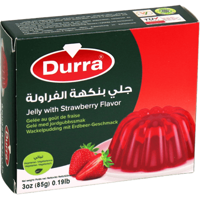 Strawberry Flavor Jelly Durra 85g | جيلي بنكهة الفراولة الدرة 85غ