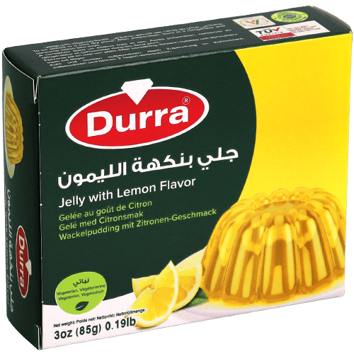 Lemon Flavor Jelly Durra 85g | جيلي بنكهة الليمون الدرة 85غ