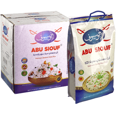 Basmati Sella Rijst 1121 Abu Siouf 5x4kg