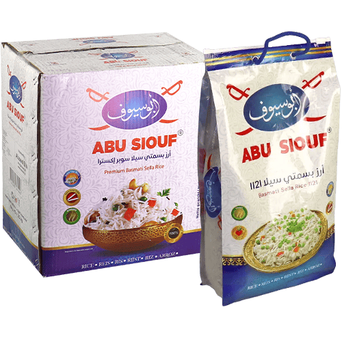 Basmati Sella Rijst 1121 Abu Siouf 5x4kg