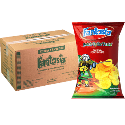 Ketchup Aardappelchips Doos Fantasia 12x90g