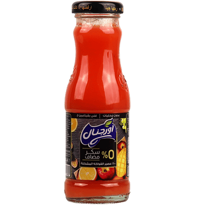 Original Gemengd Vruchtensap Zonder Toegevoegde Suiker 250ml