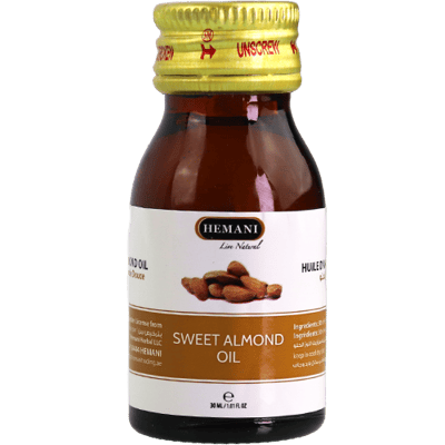 Sweet Almond Oil Hemani 30ml | زيت اللوز الحلو هيماني 30مل
