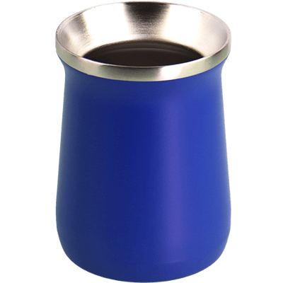 Geïsoleerde Matébeker RVS Blauw 260 ml 10 cm