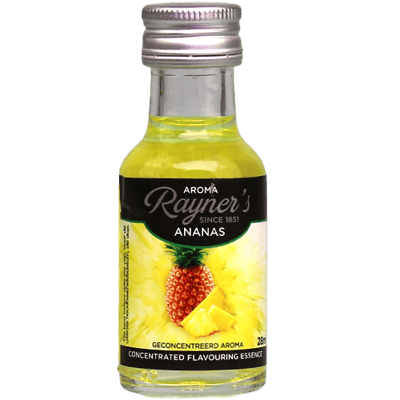 Rayner's Pineapple Concentrated Flavouring Essence 25ml | نكهة الأناناس المركزة رينرز 25مل